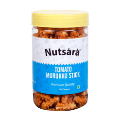 Nutsara Tomato Flavoured Murukku Snack | South Indian Spicy Chakli | Crunchy Tea-Time Snack 125GM