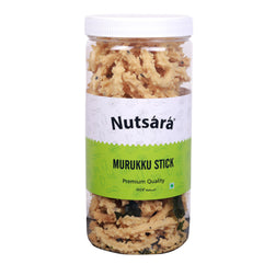 Nutsara Kerala Ready to Eat Murukku sticks , Rice Flour Chakli 500GM