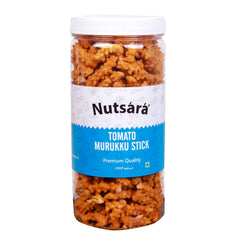 Nutsara Tomato Flavoured Murukku Snack | South Indian Spicy Chakli | Crunchy Tea-Time Snack 500GM