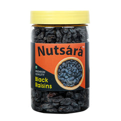 nutsara Black Seedless Premium Raisins 300gm