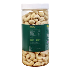 Nutsara Premium Whole Large size W240 Grade Cashew nuts - Kaju  500GM