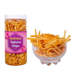 Nutsara Kerala Tapioca Chips | Spicy Kappa Snacks 125GM