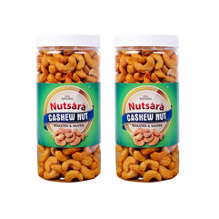 Nutsara Whole Red Chilly Roasted Lightly Salted Crispy Cashew Nut From Kerala - Spicy Kaju 1KG