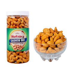 Nutsara Whole Red Chilly Roasted Lightly Salted Crispy Cashew Nut From Kerala - Spicy Kaju 500GM