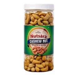 Nutsara Whole Roasted Lightly Salted Crispy Cashew Nut - Kaju 500GM