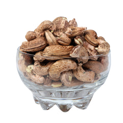 Nutsara Premium Whole Cashew nuts with Skin - Unpeeled NW kaju  500GM