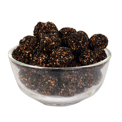 Nutsara Black Till Chikki Candy Made with Jaggery | Black Sesame Gud Laddu 200GM