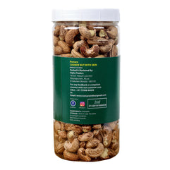 Nutsara Premium Whole Cashew nuts with Skin - Unpeeled NW kaju  1kg