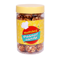 Nutsara Peanut Chikki Ball | Crunchy Sweet Peanut Candy ball Made with Jaggery  250GM