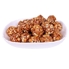Nutsara Peanut Chikki Ball | Crunchy Sweet Peanut Candy ball Made with Jaggery  250GM
